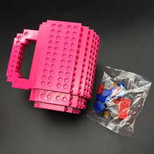 Load image into Gallery viewer, Cup Build-On Brick Mug Type Building Blocks Coffee Cup DIY Block Puzzle Mug Christmas Gift
